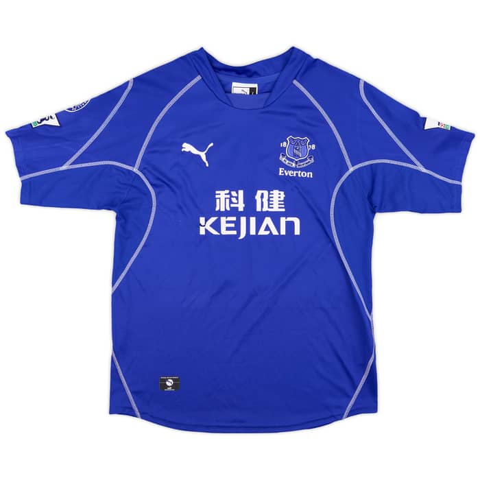 2002-03 Everton Home Shirt Gemmill #17 - 4/10 - (L)