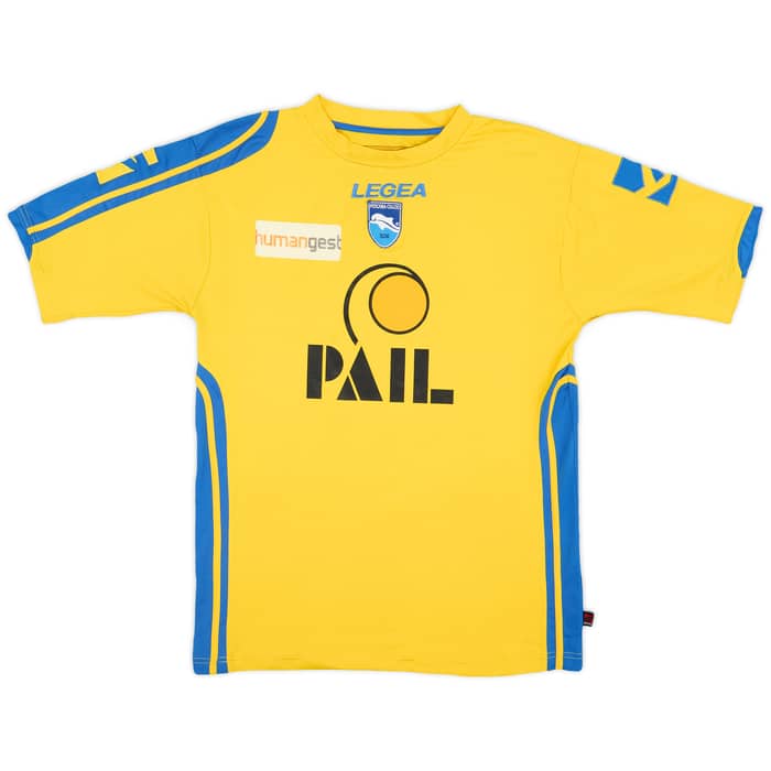 2010-11 Pescara Match Issue Away Shirt Mengoni #5