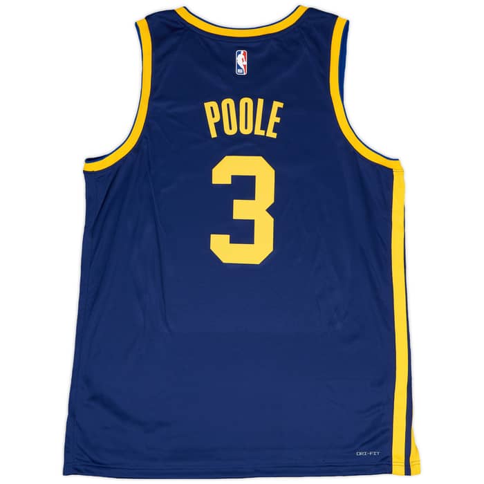 2022-23 Golden State Warriors Poole #3 Jordan Swingman Alternate Jersey (XL)