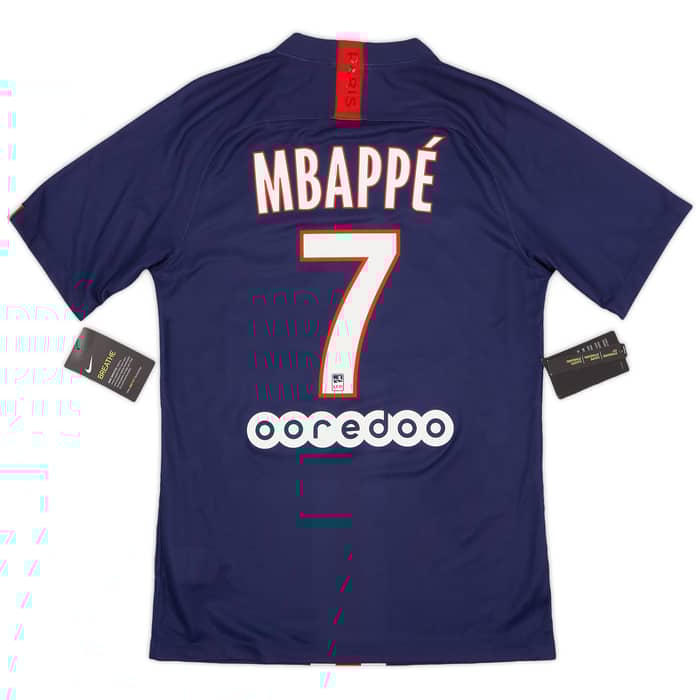 2019-20 Paris Saint-Germain Home Shirt Mbappe #7 (S)