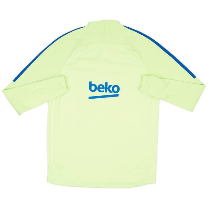 2017-18 Barcelona Nike 1/4 Zip Drill Top - 4/10 - (L)