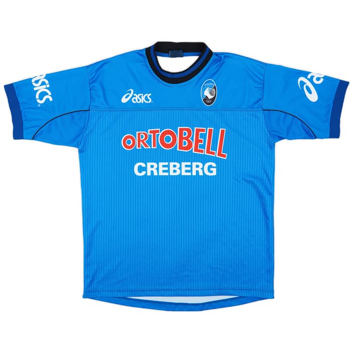 2000-01 Atalanta Asics Training Shirt - 8/10 - (S)