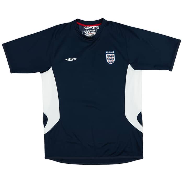 2007-09 England Umbro Training Shirt - 8/10 - (M)