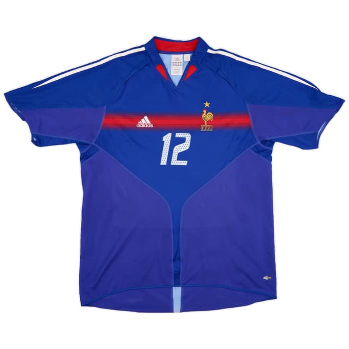 2004-06 France Home Shirt Henry #12 - 5/10 - (XL)