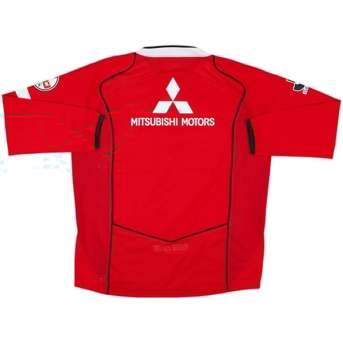 2005 Urawa Red Diamonds Home L/S Shirt - 9/10 - (L)