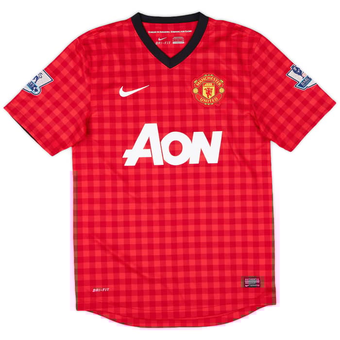 2012-13 Manchester United Home Shirt Scholes #22 - 7/10 - (S)