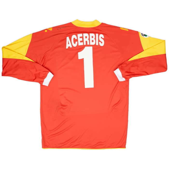 2006-07 AlbinoLeffe Match Issue GK Shirt Acerbis #1
