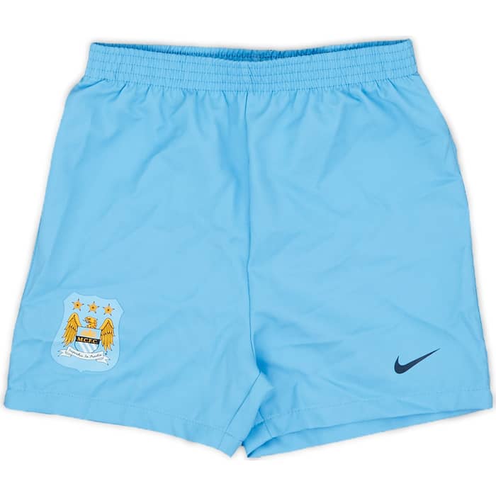2014-15 Manchester City Home Shorts & Socks - 10/10 - (2-3 Years)