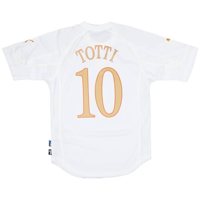 2004-06 Italy Away Shirt Totti #10 (M)