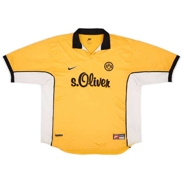 1998-00 Borussia Dortmund Home Shirt Dede #17 - 4/10 - (XXL)