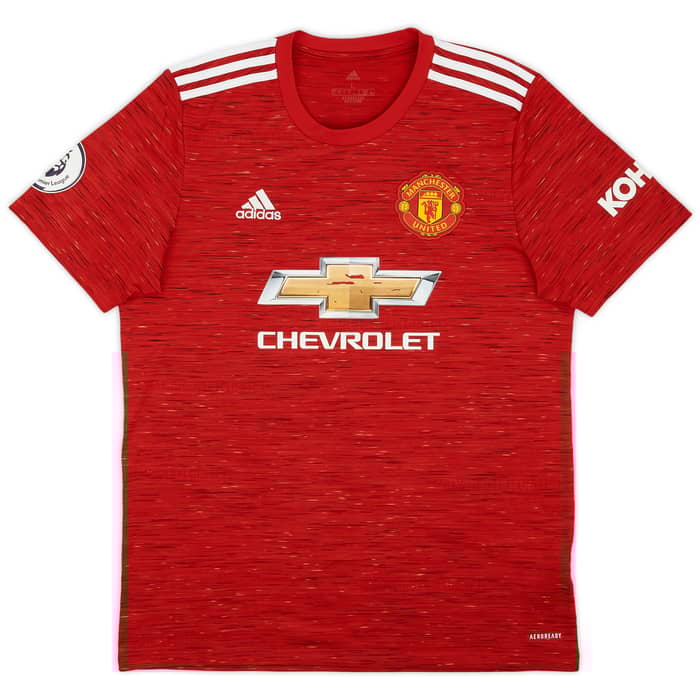 2020-21 Manchester United Home Shirt B.Fernandes #18 - 5/10 - (L)