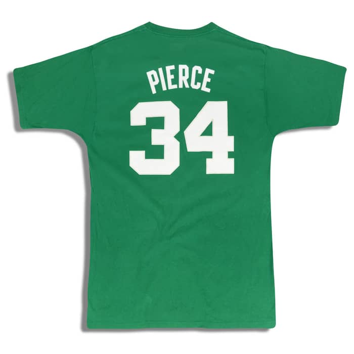 2002-06 Boston Celtics Pierce #34 Reebok Tee M