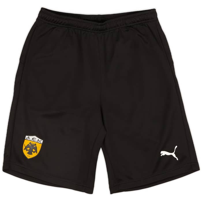 2012-13 AEK Athens Puma Training Shorts - 9/10 - (XXL.Kids)
