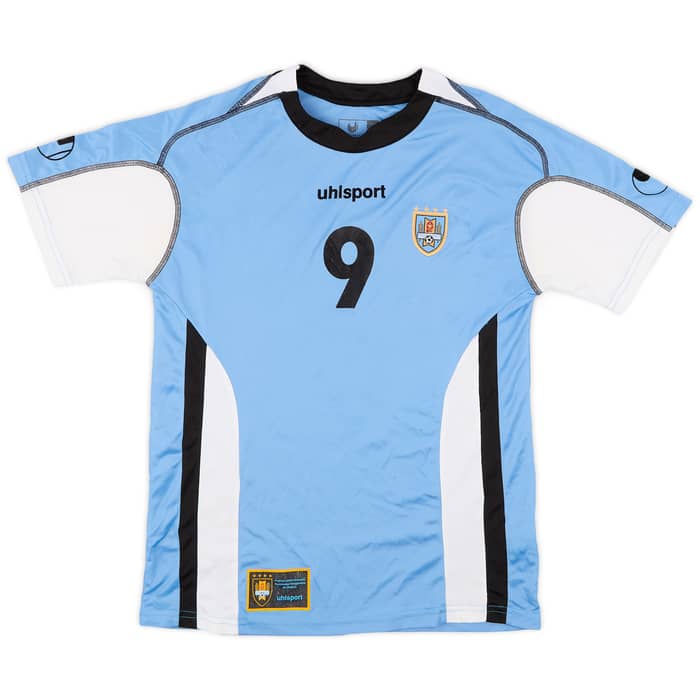 2005-06 Uruguay Home Shirt #9 - 7/10 - (S)