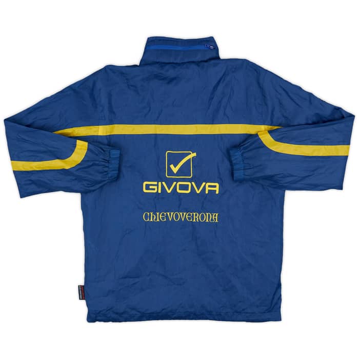 2010-11 Chievo Verona Hooded Rain Jacket - 8/10 - (XS)