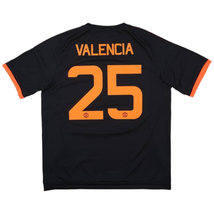 2015-16 Manchester United Third Shirt Valencia #25 - 9/10 - (XL)