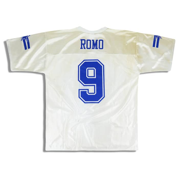 2008-11 Dallas Cowboys Romo #9 NFL Replica Jersey (Away) L