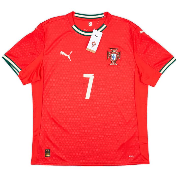 2025-26 Portugal Home Shirt Ronaldo #7