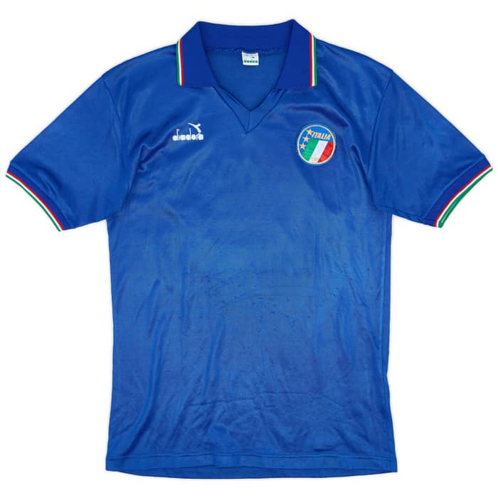 1986-90 Italy Home Shirt #4 - 8/10 - (L)