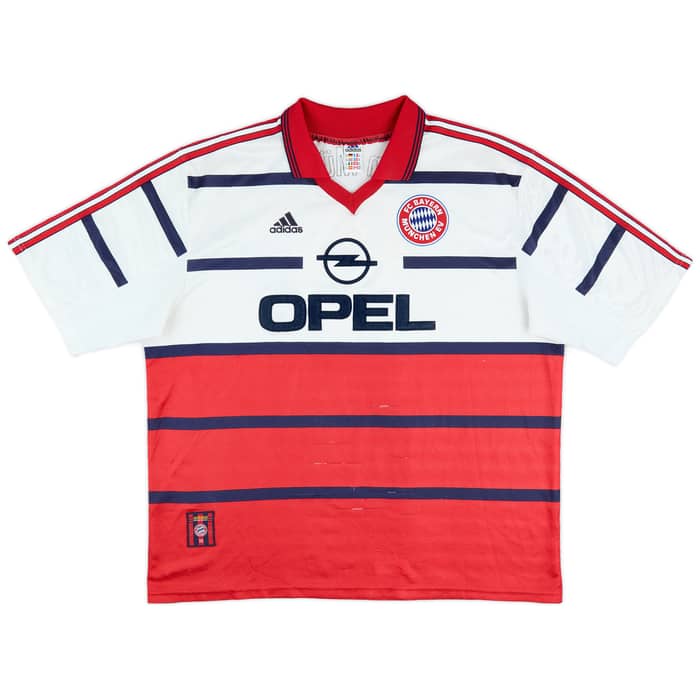 1998-00 Bayern Munich Away Shirt Jancker #19 - 6/10 - (XXL)