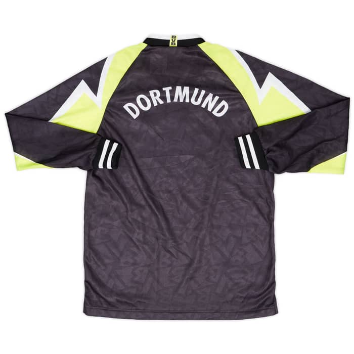 1995-96 Borussia Dortmund Away L/S Shirt - 6/10 - (L.Boys)