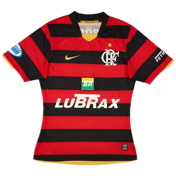 2008 Flamengo Home Shirt #10 - 7/10 - (S)