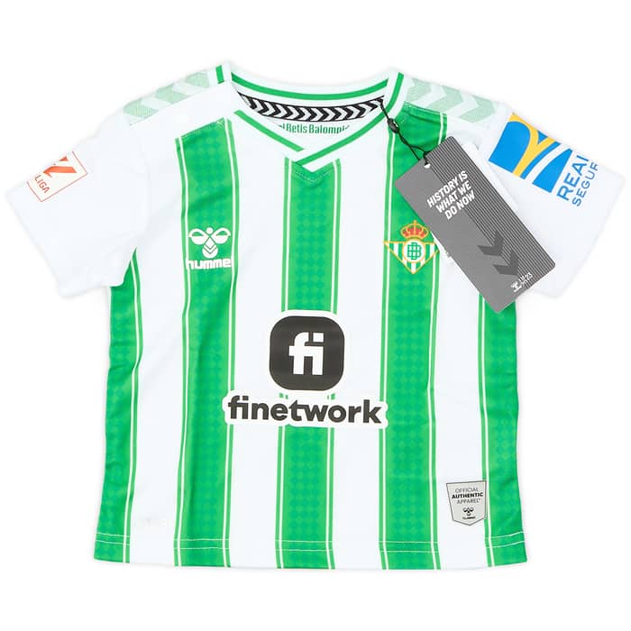 2023-24 Real Betis Home Shirt & Shorts Kit (BABY)