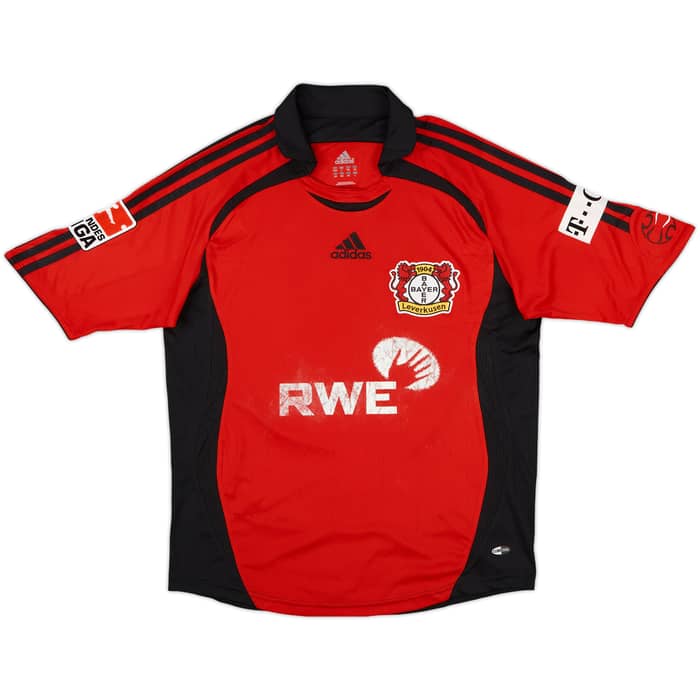 2007-08 Bayer Leverkusen Home Shirt Kiessling #11 - 5/10 - (L.Boys)