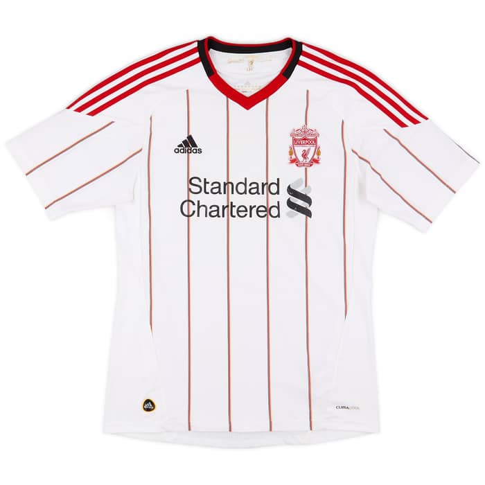 2010-11 Liverpool Away Shirt Gerrard #8 - 7/10 - (M)