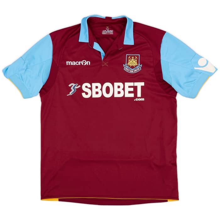 2010-11 West Ham Home Shirt Noble #16 - 6/10 - (M)