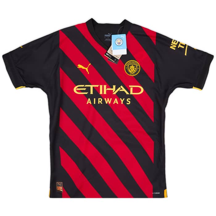 2022-23 Manchester City Player Issue Away Shirt Haaland #9