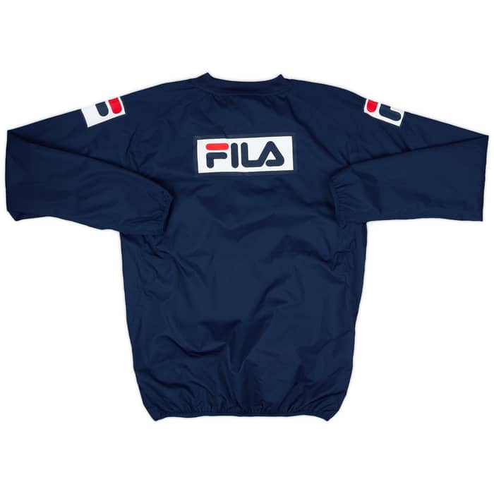 2013-14 Luton Town Fila Drill Top - 8/10 - (M)