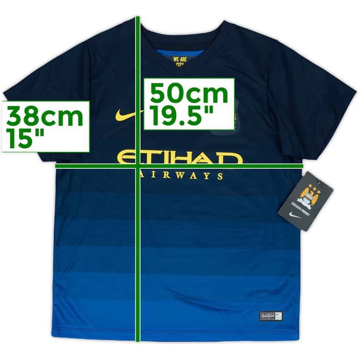 2014-15 Manchester City Away Full Kit (5-6 Years)