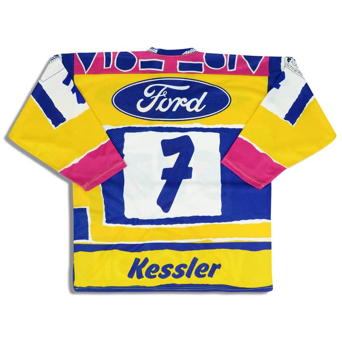 1995-96 EV Zug Avia Kessler #7 (Away) M