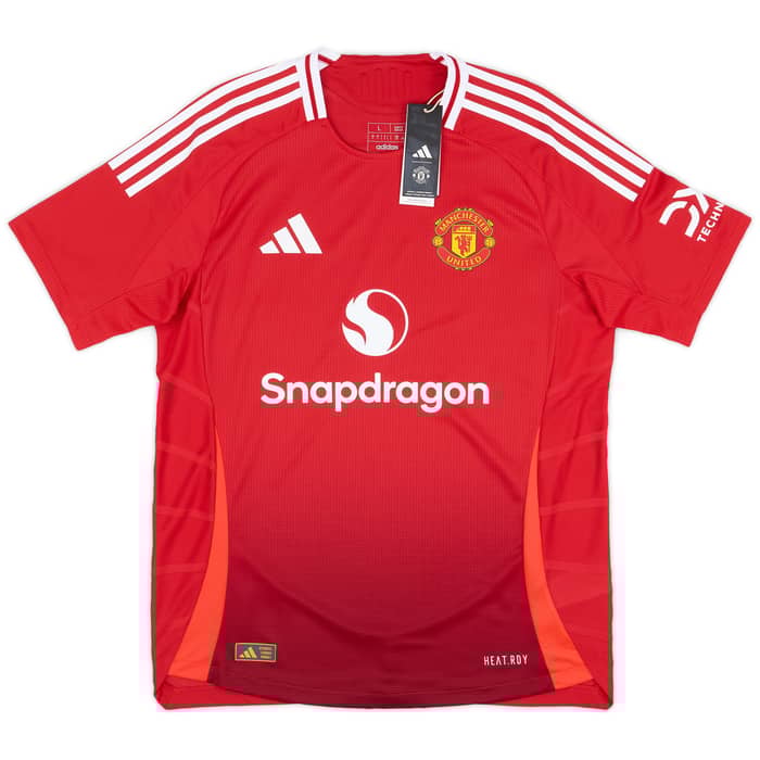 2024-25 Manchester United Home Authentic Shirt Zirkzee #11