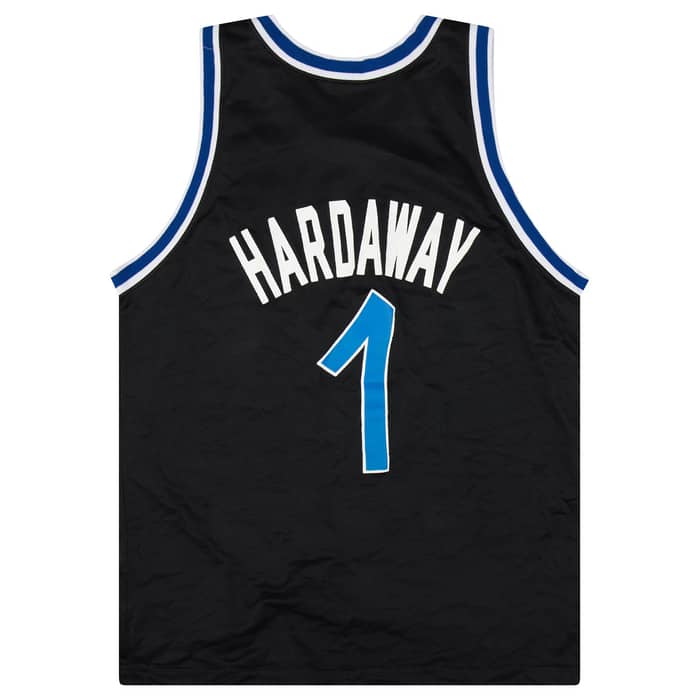 1993-94 Orlando Magic Hardaway #1 Champion Jersey (Away) L