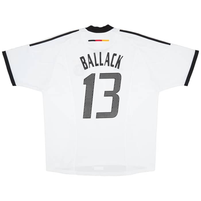 2002-04 Germany Home Shirt Ballack #13