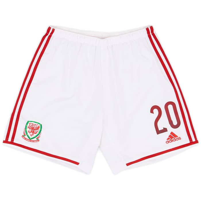 2014-15 Wales Player Issue Away Shorts # - 9/10