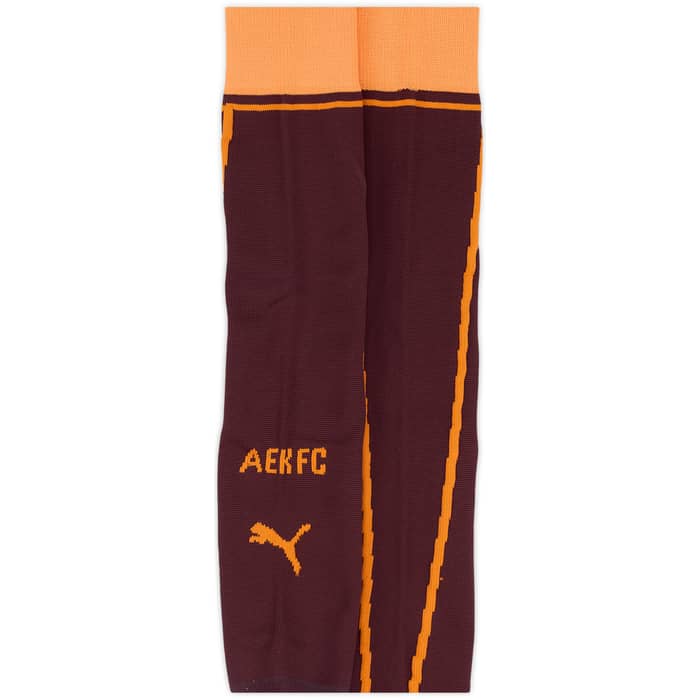 2008-09 AEK Athens Third Socks (UK 6-8)