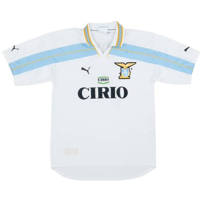 1999-00 Lazio Centenary Home Shirt Nedved #18 - 6/10 - (L)