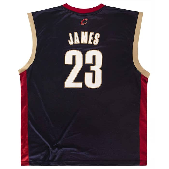 2006-10 Cleveland Cavaliers James #23 adidas Jersey (Alternate) Y