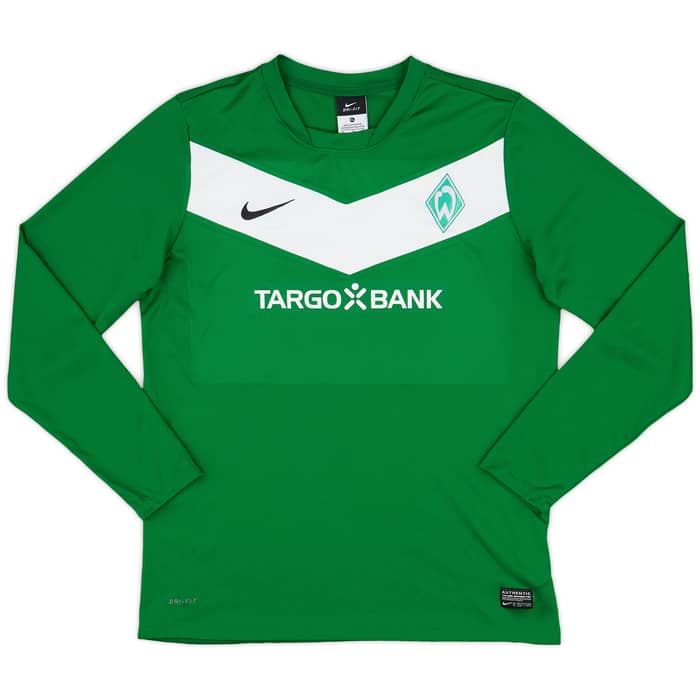 2011-12 Werder Bremen Nike Training L/S Shirt - 9/10 - (XL.Boys)