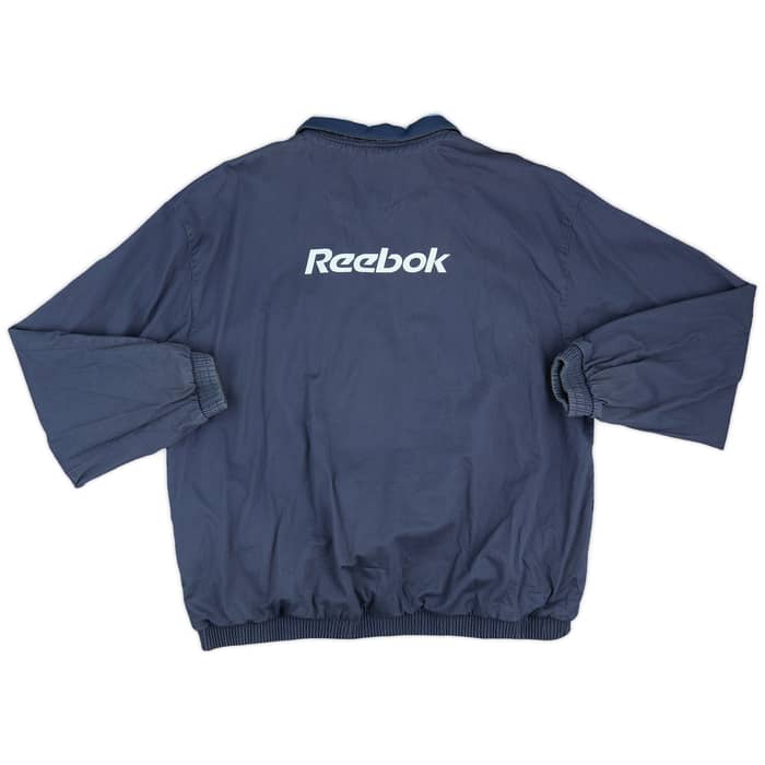 2004-05 Manchester City Reebok 1/4 Zip Drill Top - 8/10 - (XXL)