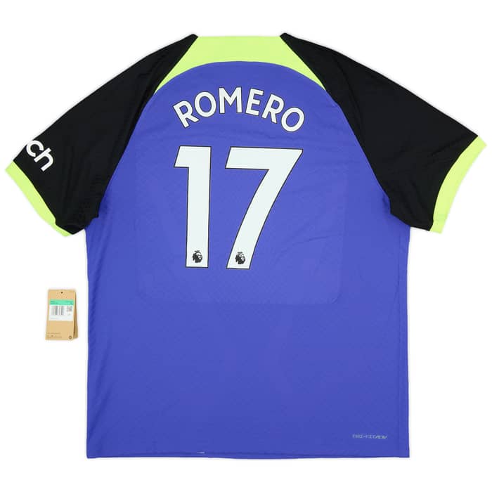 2022-23 Tottenham Authentic Away Shirt Romero #17 (XL)