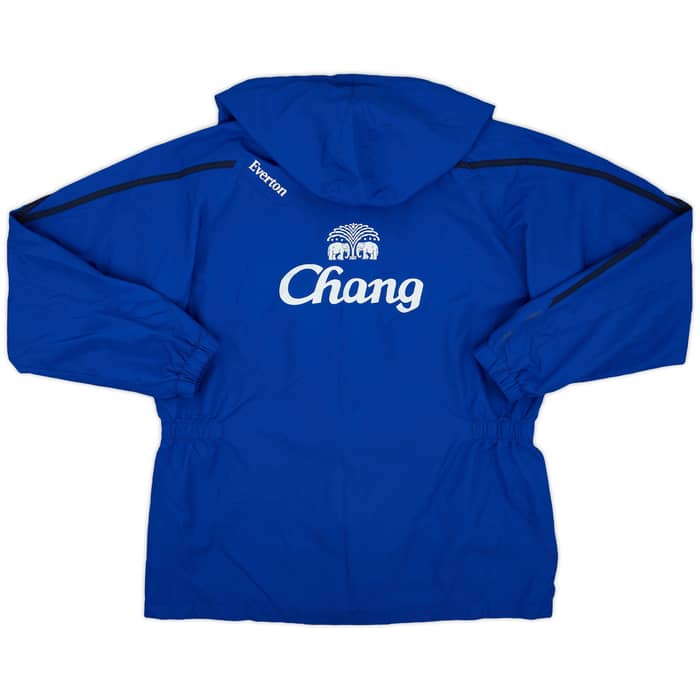 2008-09 Everton Umbro Hooded Rain Jacket - 9/10 - (L)