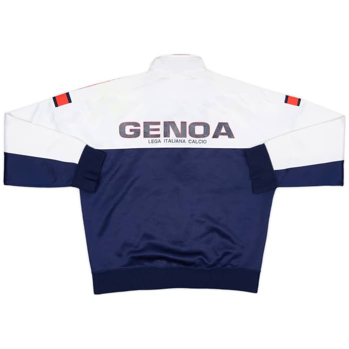 1993-94 Genoa 'Italian Football League' Track Jacket - 5/10 - (L)