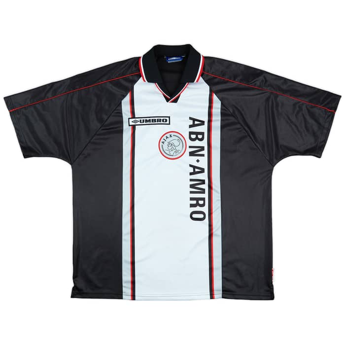 1998-99 Ajax Away Shirt F.De Boer #4 - 9/10 - (XXL)