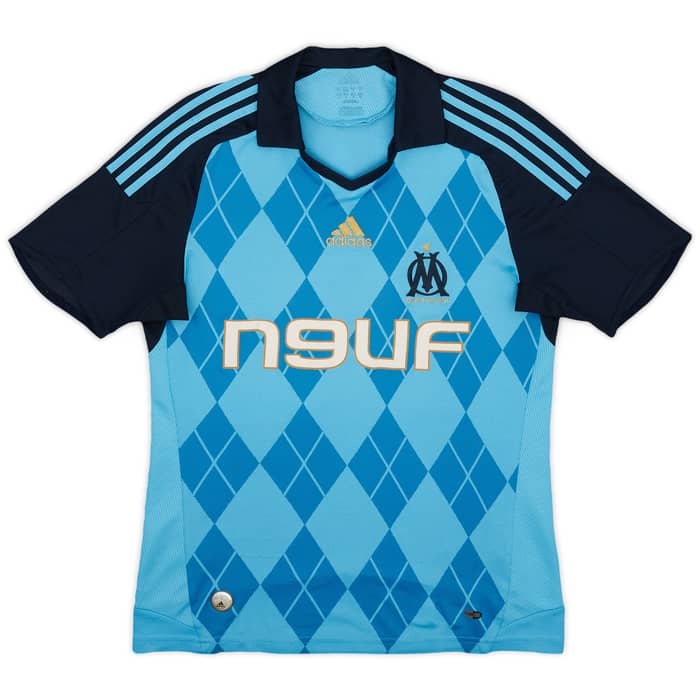 2008-09 Olympique Marseille Away Shirt Ben Arfa #20 - 8/10 - (S)