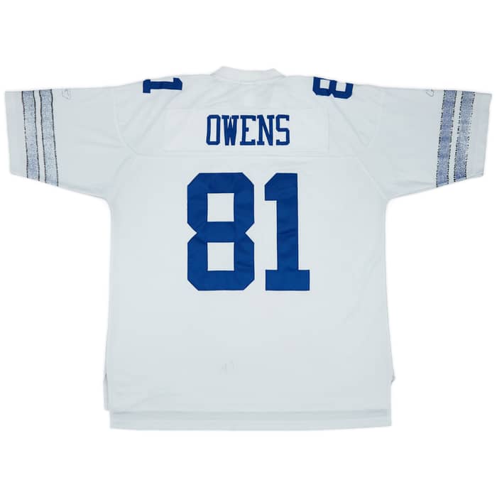 2006 Dallas Cowboys Owens #81 Reebok Premier Away Jersey - 3/10 - (XXL)