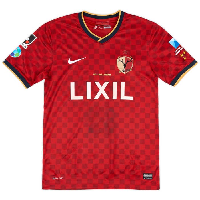 2014 Kashima Antlers Home Shirt - 5/10 - (S)